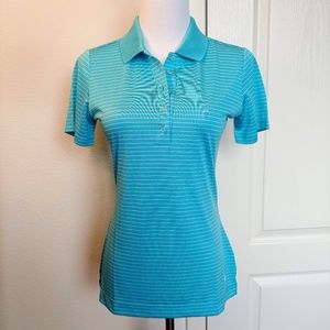 Nike Golf Tour Performance Dri-Fit Pinstripe Polo